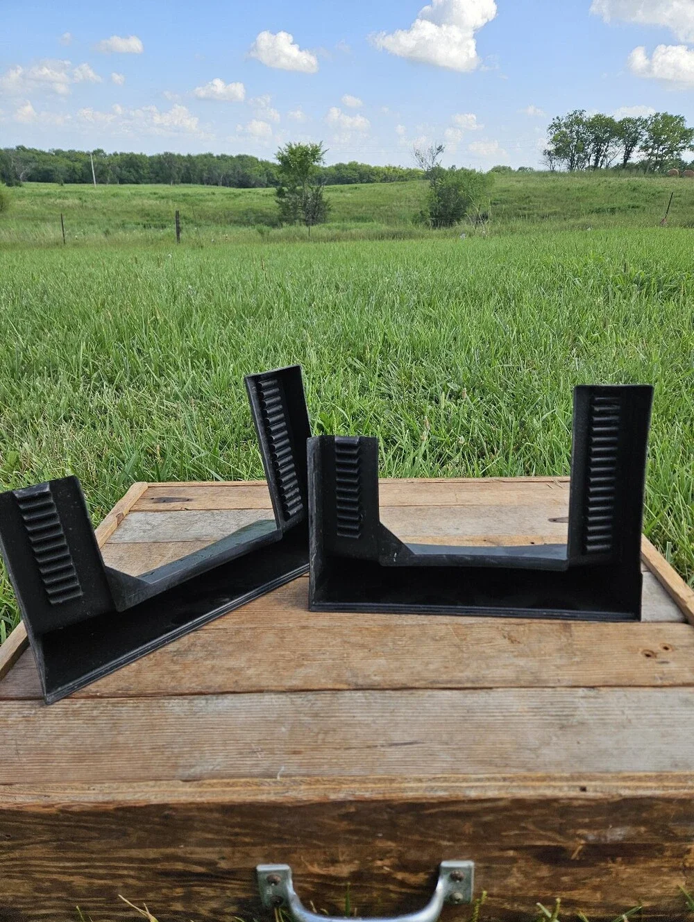 Continental Tire Store Display Stand Plastic Advertisement Sign 2-pc Rack